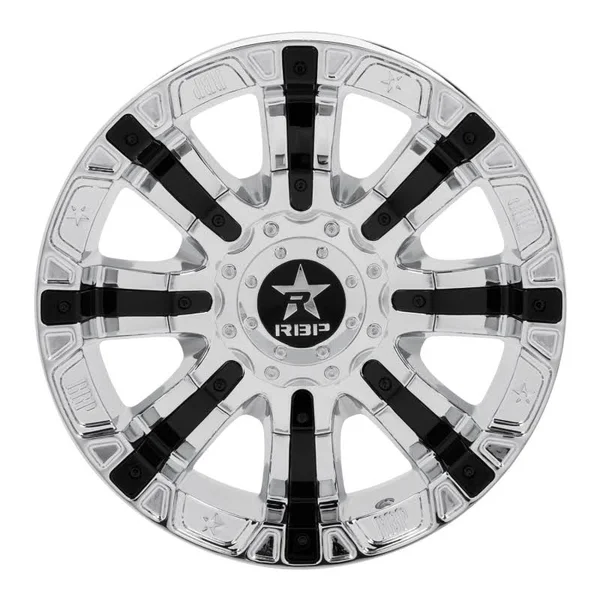 RBP 94R Chrome 18x9 5x5, 5x5.5 -12mm (94R-1890-58-12C)