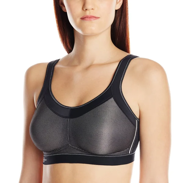 Anita Momentum Maximum Support Wireless Sports Bra (5529) - 30H, Black