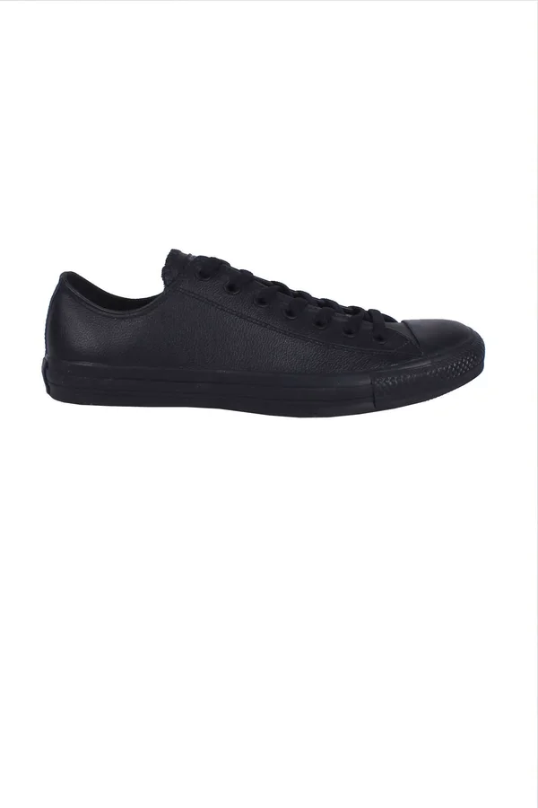 Converse Chuck Taylor All Star Leather Ox (Black Mono) Shoes