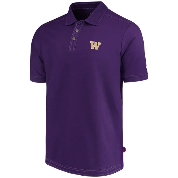 Tommy Bahama Washington Huskies Purple The Emfielder Polo Size: Small