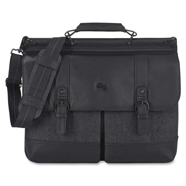 Solo Bradford 15.6in Briefcase - Black