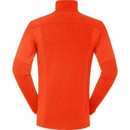 Norrona Falketind warm1 Full-Zip Fleece - Men's Pureed Pumpkin, M