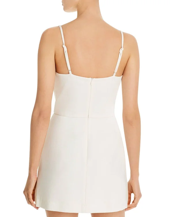 French Connection Whisper Crossover Mini Dress - 6, Morning Glory