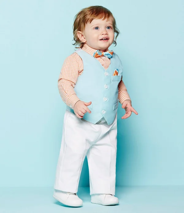 Stride Rite Infant Boys& SRT Elliot - Size: 7 W Toddler, White