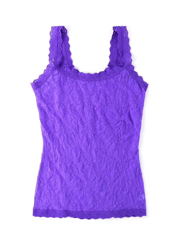 Hanky Panky Signature Lace Unlined Camisole, Cranberry (1390L) L