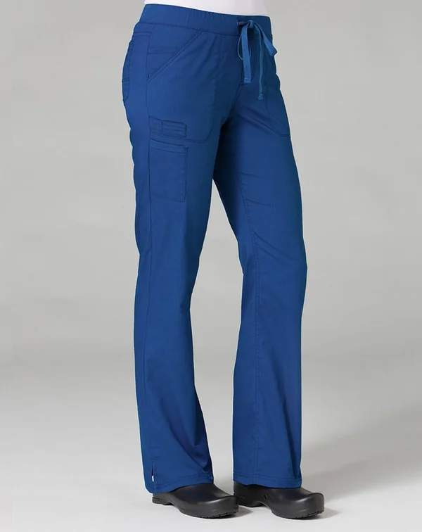 Primaflex by Maevn Women's Straight Leg Scrub Pant - Blue