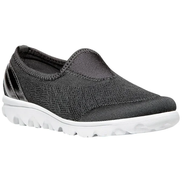 Women's Propet TravelActiv Slip-On, Size: 9, Black