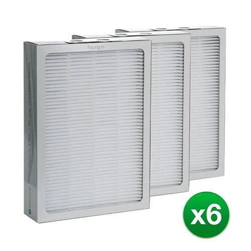 Replacement Blueair Purifier Filter for Classic 501, 503, 505, 510, 550e, 555eb Series (6 Pack)