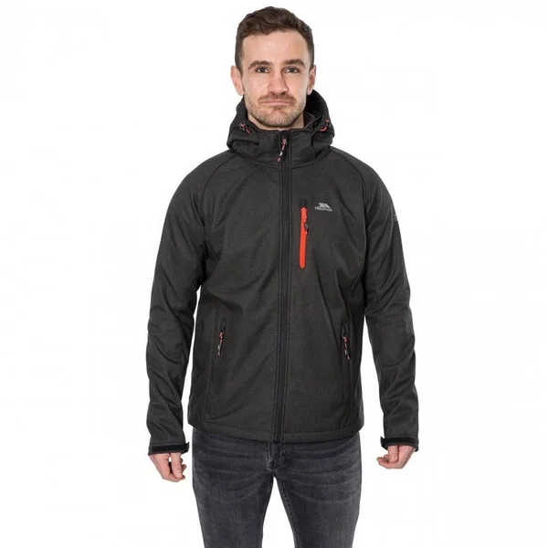 (XS - Black) Trespass Mens Desmond TP75 Softshell Jacket