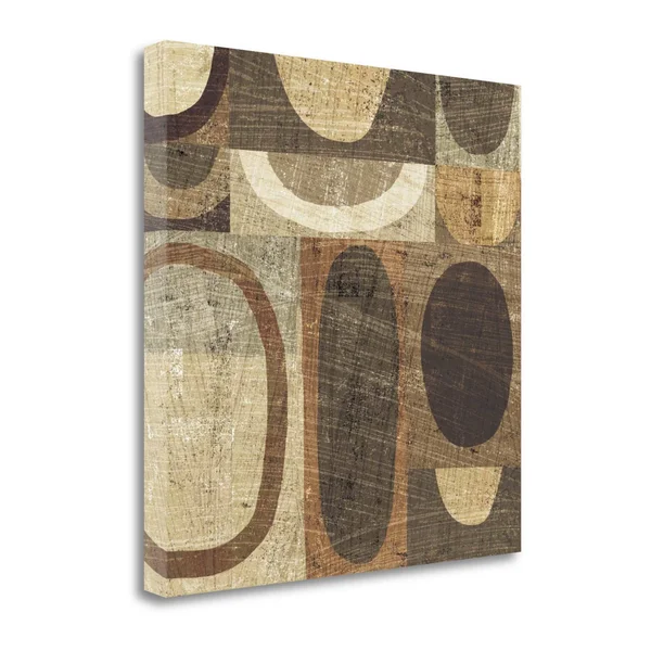 Tangletown Fine Art Modern Geometric Neutral I by Michael Mullan