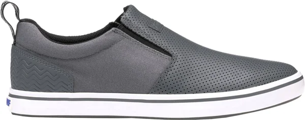 Xtratuf Men's Sharkbyte Leather Slip-On Shoes Gray Size - 10