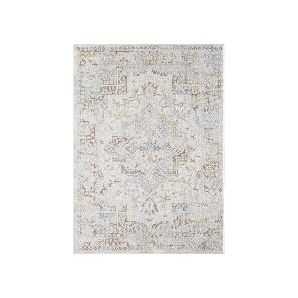 Natco Shiplins Cream/Beige 3 ft. 1 in. x 5 ft. 3 in. Oriental Polypropylene Area Rug