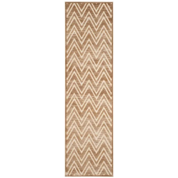 Safavieh Paradise PAR356-3140 5&3x22 x 7&6x22 Mouse - Cream Area Rug