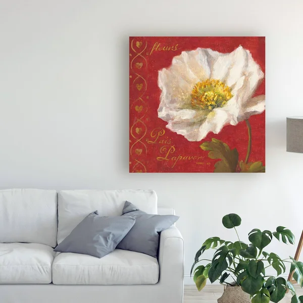 Trademark Fine Art 'Paris Blossom II' Canvas Art by Danhui Nai, Size: 18 x 18