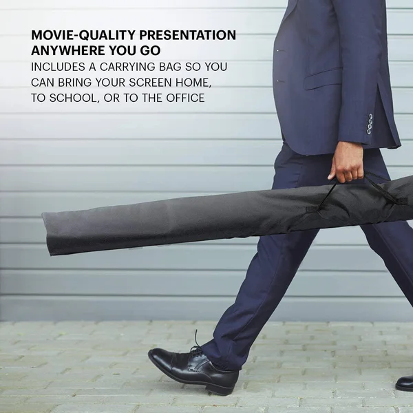 Kodak RODPJSTS100.16 Tripod Projector Screen, 100x22