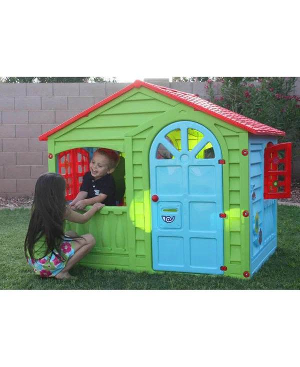 Palplay House of Fun, Green, Red, Blue