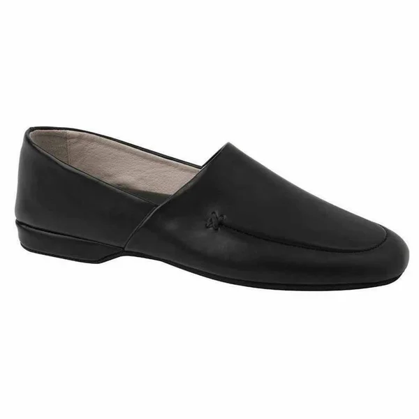 L.B. Evans Duke Opera Men's Slippers, Black, 10.5