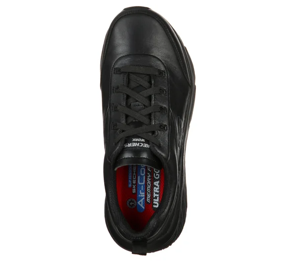 Skechers Women's Work Relaxed Fit Max Cushioning Elite SR Kajus - Black