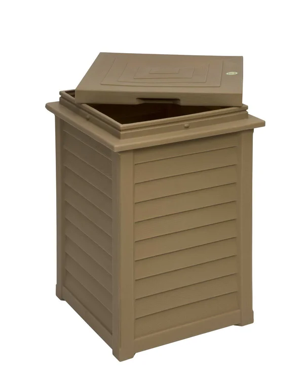 Good Ideas SV-TEK064-OAK Savannah Teak Storage Bin Oak