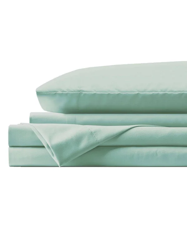 Sunham Microfiber Anti Bacterial POLYGIENE Sheet Set, White