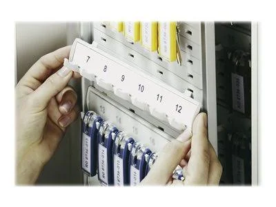 DURABLE KEY BOX - Key cabinet - 54 hooks - aluminum - silver