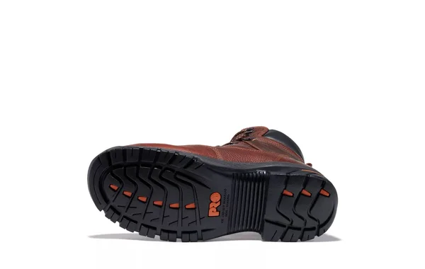 Timberland Pro Men's 8 in. Helix Composite Toe Waterproof Work Boot, Brown