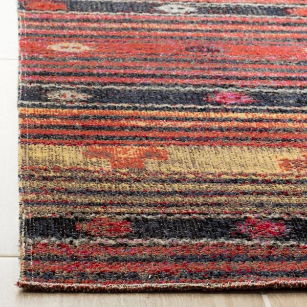 Safavieh Montage MTG217P Rust - Multi 9& x 12& Area Rug