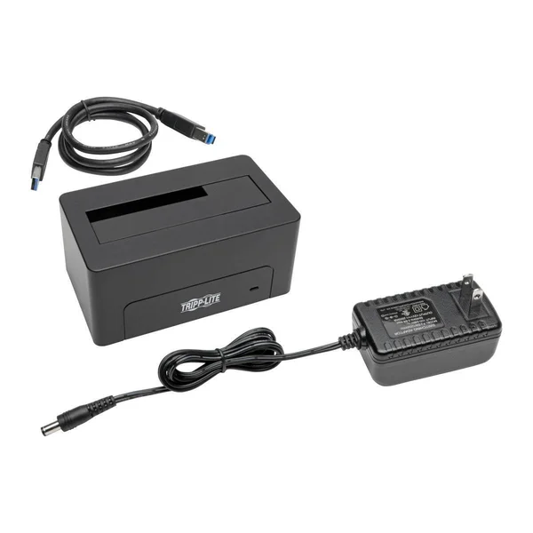 Tripp Lite USB 3.0 SuperSpeed to Dual SATA External Hard Drive Docking Station w/ Cloning 2.5in and 3.5in HDD Hard drive duplica
