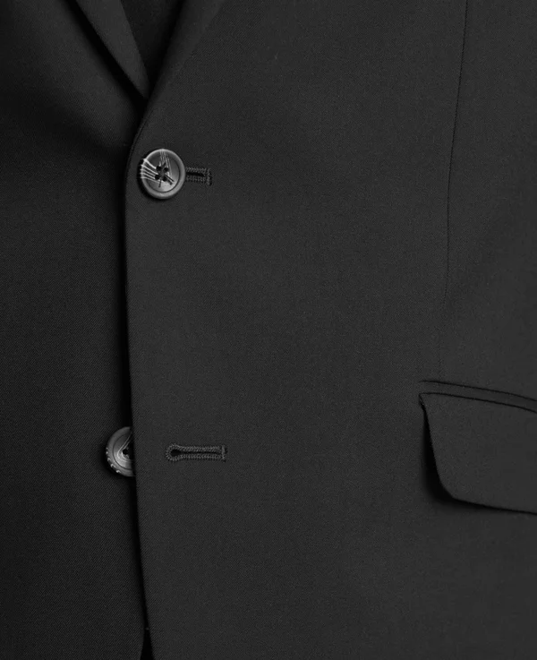 Kenneth Cole Reaction Black Suit SEPARATE Coat - 46L