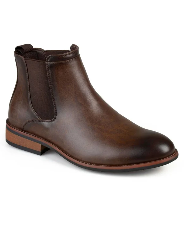 Vance Co. Landon Boot, Men's, Dark Brown, Size 12, Boots, Chelsea