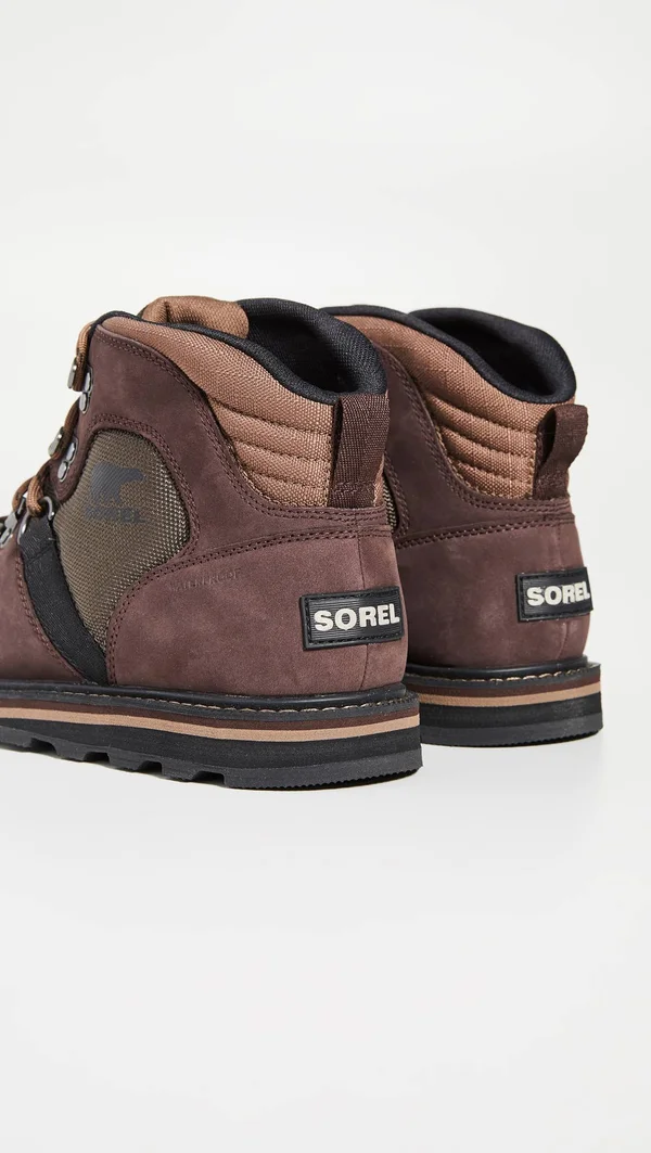 Sorel Men's Madson Sport Hiker Waterproof Boot - 14 - Mud