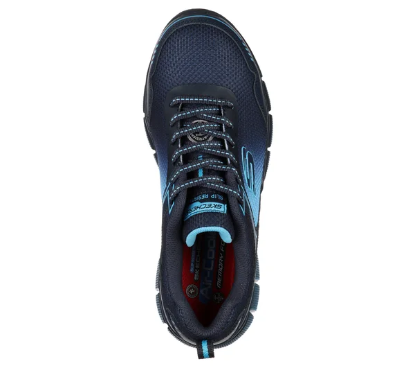 Skechers Work Telfin Arterios Alloy Toe - Women's Navy Blue