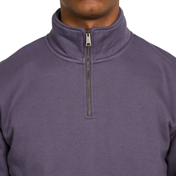 Carhartt WIP Chase Neck Zip Sweatshirt - Provence, Gold - L - Men