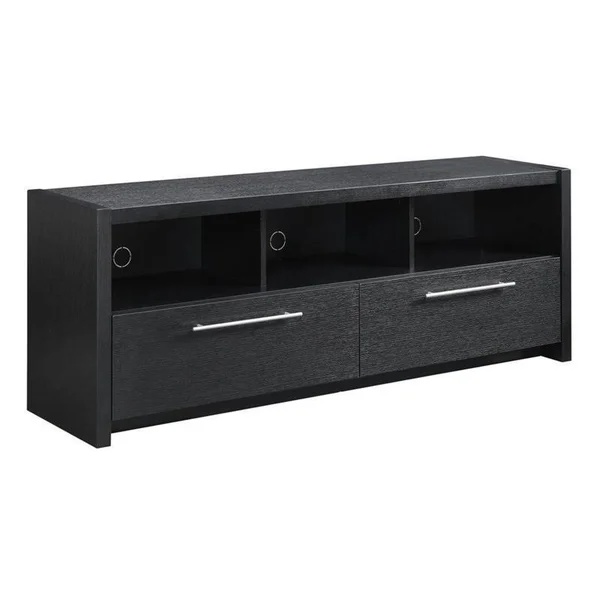 Pemberly Row 60x22 Marbella TV Stand in Black