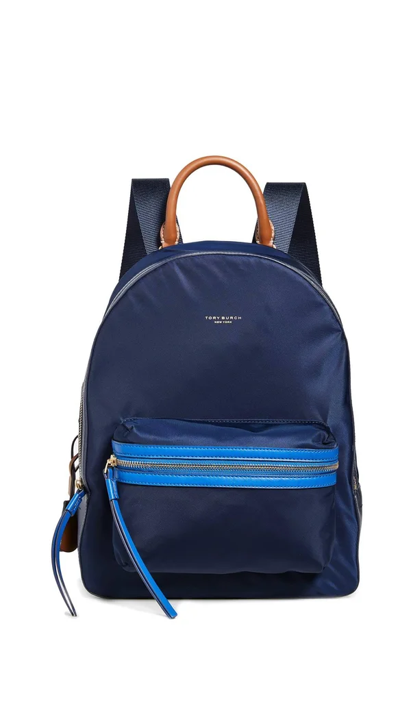 Tory Burch Perry Nylon Backpack Royal Navy