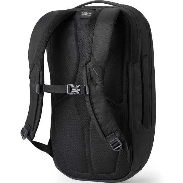 Gregory Border 18 Travel Pack Total Black - 18.5" x 11.25" x 6.25"