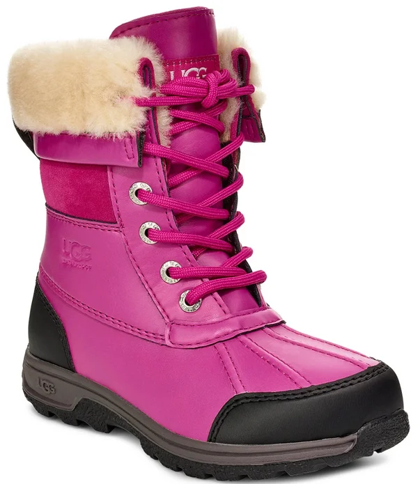 Ugg Kids& Butte II CWR Boot - 10 - Fuchsia
