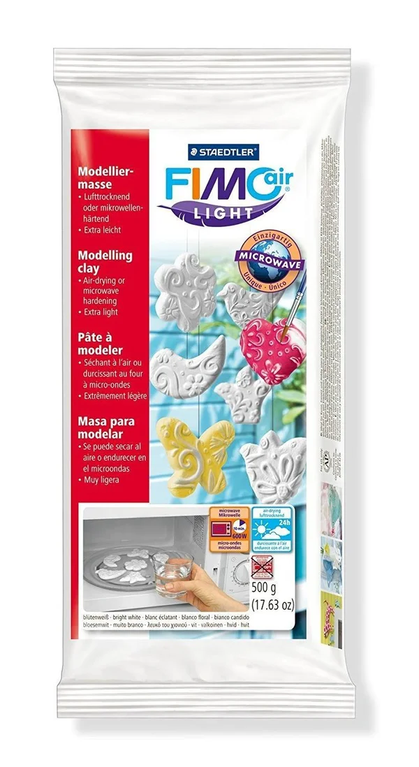 Fimo Staedtler Air Light 8132-0 Air Drying Modelling Clay 500g - White