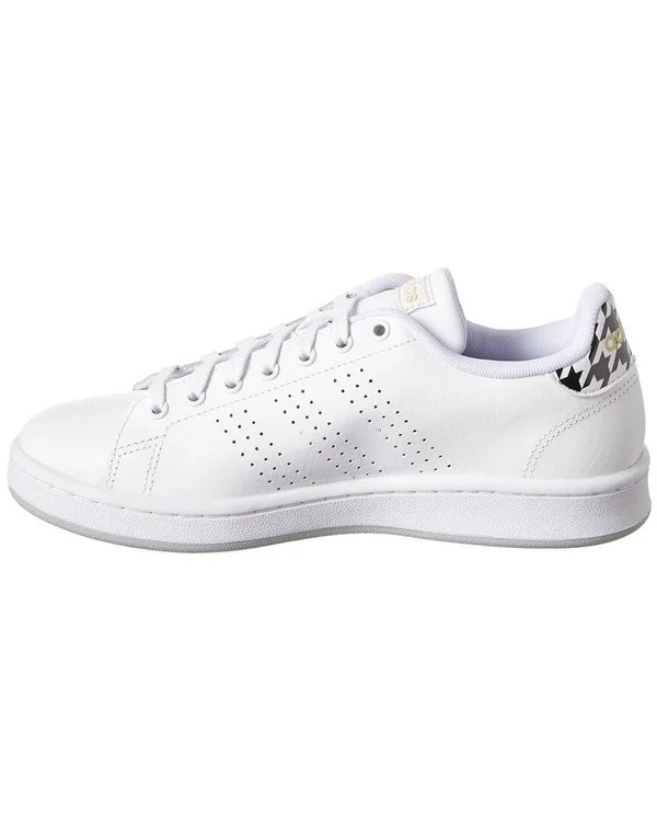 Adidas Advantage Leather Sneaker - White, 9