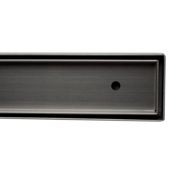 Alfi Brand ABLD24A 24x22 Long Modern Stainless Steel Linear Shower Drain W/O Cover