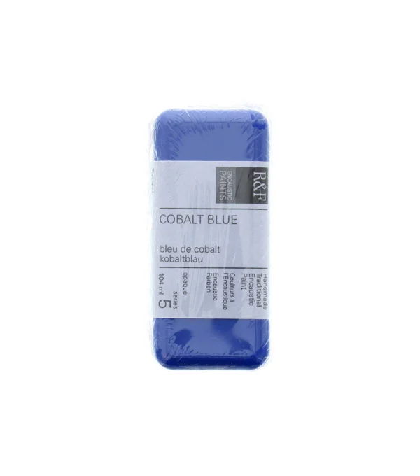 Ru0026F Encaustic 104ml Paint, Iridescent Pewter