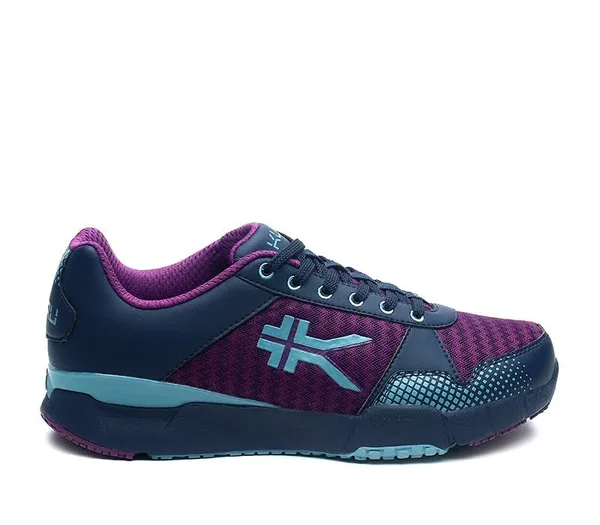 Kuru Footwear Women's Quantum Shoes in ElectricGrape/MidnightBlue Size 10.5, Mesh - Best Shoes for Plantar Fasciitis Heel Pain