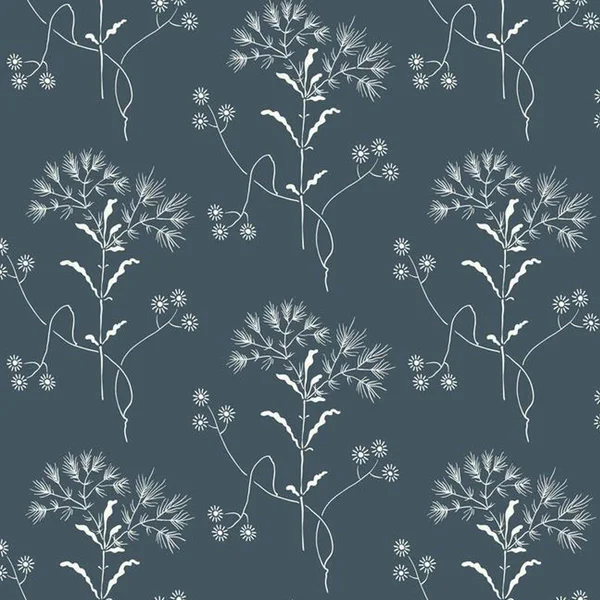 Magnolia Home Wildflower Peel and Stick Wallpaper - Blue