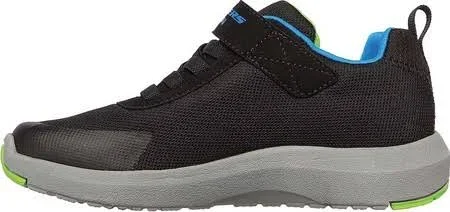 Boys& Skechers Dynamic Tread Trainer, Kids, Size: 4 M, Black