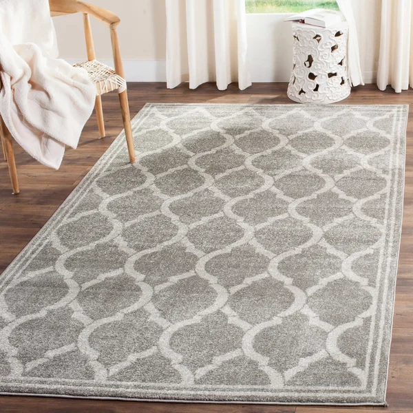 Safavieh Amherst Light Grey & Ivory 2&-3x22 x 9& Rug