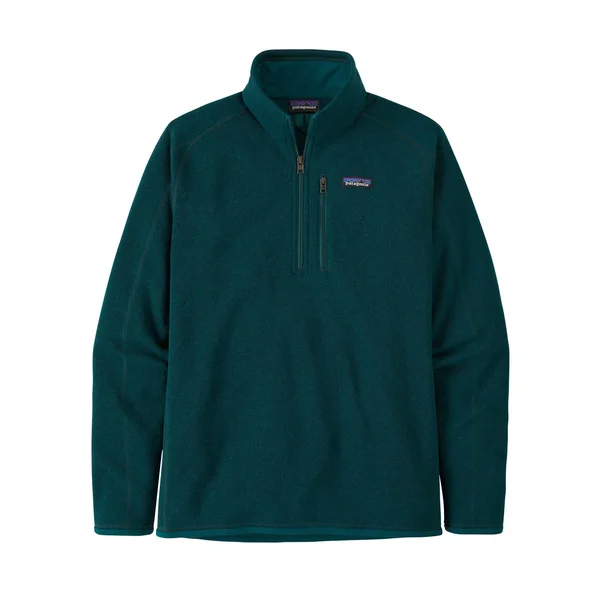 Men's Better Sweater 1/4 Zip Fleece - Dark Borealis Green, 3XL