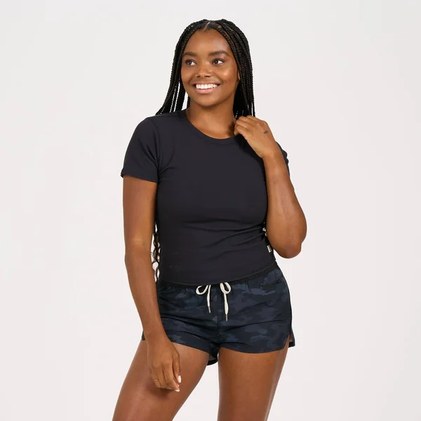 Vuori Mudra Fitted T-Shirt Women's 2021 - Xs Black