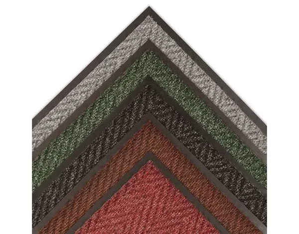 Notrax Arrow Trax Carpeted Entry Mat 118 3 x 10 Brn, 10 ft x 3 ft, Blended Yarn, Brown