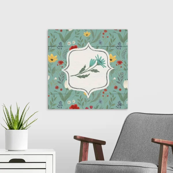 Blooming Thoughts VI Flower, Canvas Wall Art, 20x20, Great Big Canvas
