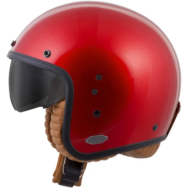 Scorpion Belfast Open-Face Helmet Metallic Blue Xs